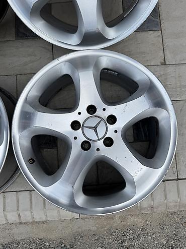 рига 30: Литые Диски R 17 Mercedes-Benz, Комплект, отверстий - 5, Б/у — 7