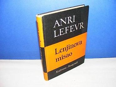 link: LENJINOVA MISAO Anri Lefevr kultura 1959 beograd tvrd povez, strana — 1