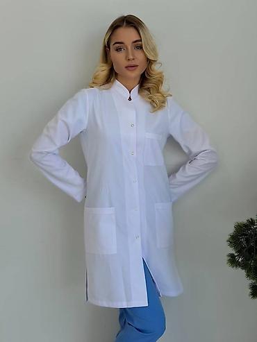 Медицинская одежда: Медицинский халат "Стамбул" Мед халат не мнется Мед костюм Опер халат — 7
