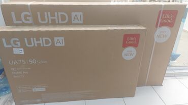 Smart TV bokslar: Televizor LG 50" UHD (3840x2160)