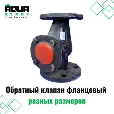 акумлятор 100: Обратный клапан фланцевый разных размеров Для строймаркета "Aqua
