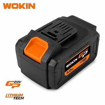 Telefon ehtiyat hissələri: Məhsul №: 1089 Məhsulun adı: Akkumulyator WOKIN 20V 5.0Ah (W629050) — 1