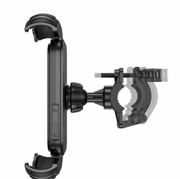 Зарядные устройства: Держатель для телефона на велосипед/мотоцикл (зажим) BOROFONE BH105 — 6