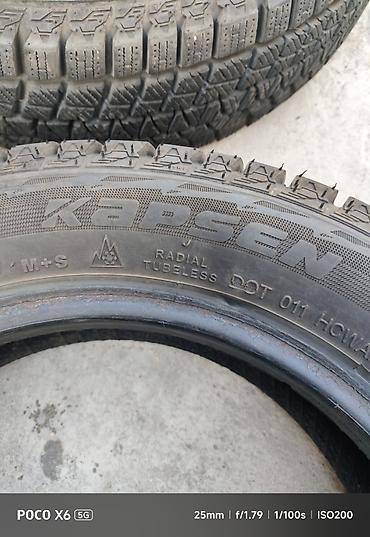 abs e39: Колеса в сборе 165 / 65 / R 13, Зима, Б/у, Комплект, Легковые, Железные, отверстий - 4 — 3