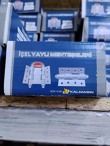 шурупо: Пружинные дверные петли KALMASIN (İçel Yaylı Menteşeleri) - Тип — 1