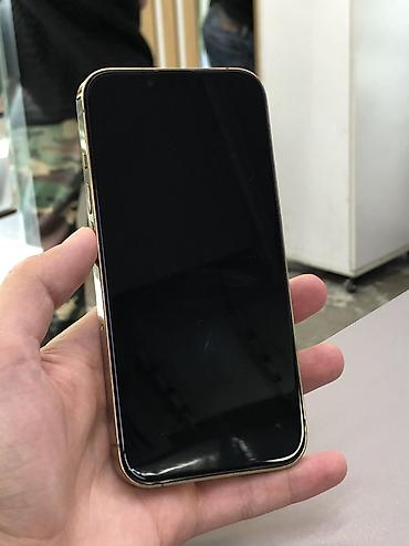 Apple iPhone: IPhone 13 Pro, Б/у, 128 ГБ, Золотой, Зарядное устройство, Защитное стекло, Чехол, 75 % — 3