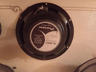 Pioneer avtomobil akustikası – TS-A2511 dinamika dəsti - Model