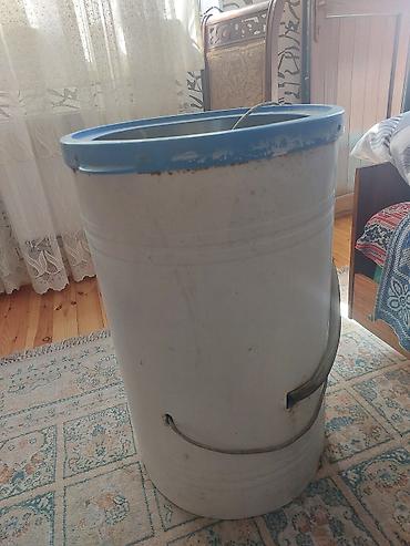 paltar maşini: Məişət üçün fırlanan paltar yuyan “mini” tip (aktivatorlu) maşın — 1