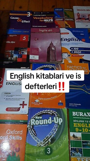 tibbi kitablarin satisi: Telesin English kitablari ve is defterleri!!Hansi kitab haqda melumat