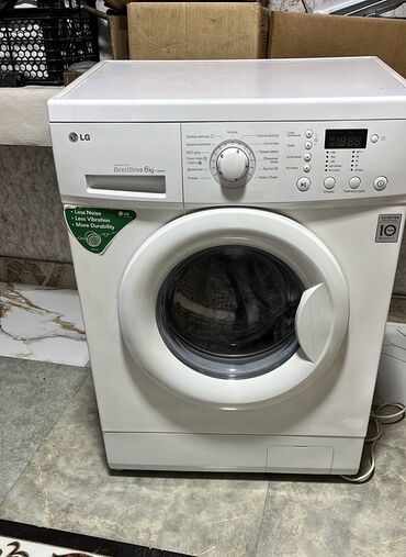 hoffman paltaryuyan xeta kodlari: Paltaryuyan maşın LG, 6 kq, Avtomat, Qurutmasız, Kredit yoxdur