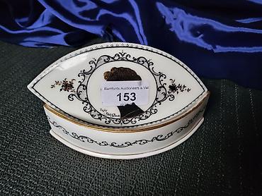 pehar za poklon: Satula engleska unikatna 1930 do 1950 g.Crown Staffordshire aukcijski — 3
