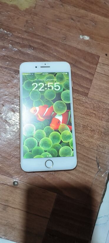 Apple iPhone: IPhone 8 Plus, 64 GB, Matte Gold, Barmaq izi