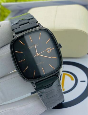 часы casio оригинал: Стильные мужские часы Casio🔥 черные Характеристики: -Кварцевый
