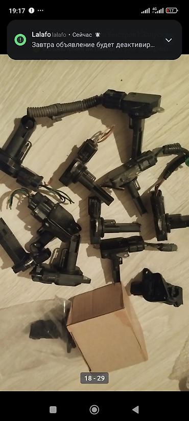 Датчики, сенсоры, предохранители: Расходомер Toyota Б/у, Оригинал, Япония — 19