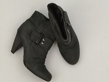 biale klapki hermes: Botki damskie, rozmiar 39