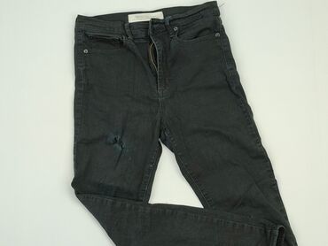 czarne spódnice jeansowe z przetarciami: Jeansy, Gap, S, stan - Dobry