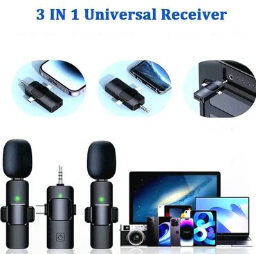 Mikrofonlar: Yeni Simsiz (Bluetooth) Mikrofon Ünvandan götürmə — 2