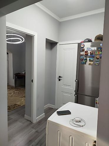 Продажа квартир: 3 комнаты, 70 м², Кудайберген авторынок 105 серия, 3 этаж, Евроремонт — 8
