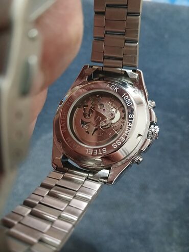 Ručni satovi: Muški ručni sat sa automatskim mehanizmom i providnim poklopcem — 11