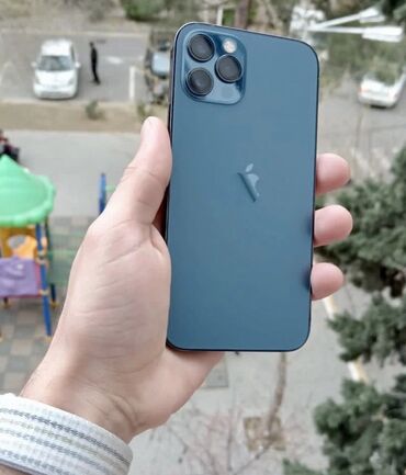 Elektronika: IPhone 12 Pro | 256 GB Mavi | Zəmanət, Barmaq izi, Face ID