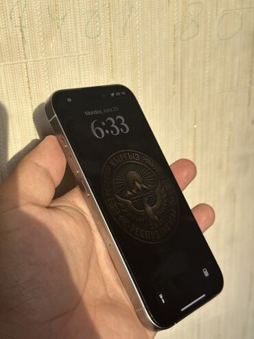 купить ipod touch 7: IPhone 15 Pro, Колдонулган, 128 ГБ, Natural Titanium, Заряддоочу түзүлүш, Коргоочу айнек, Каптама, 92 %