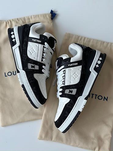trainer: Мужские кроссовки, 40, Louis Vuitton, Новый, цвет - Черный, Самовывоз, Платная доставка — 1