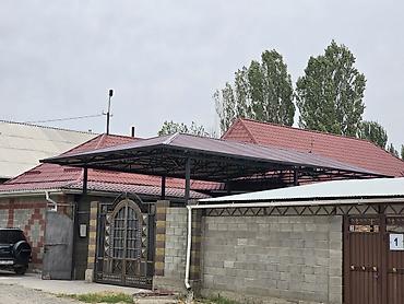 Навес, Двускатный, Металл, Профнастил, Новый