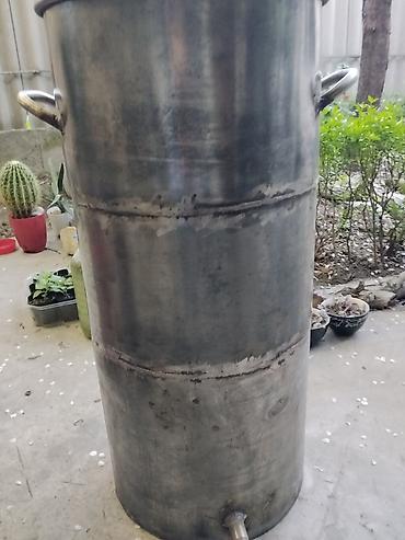 Другие товары для дома: Продается бак из нержавейки объем 100 литров цена 7500 сом буржуйка — 4