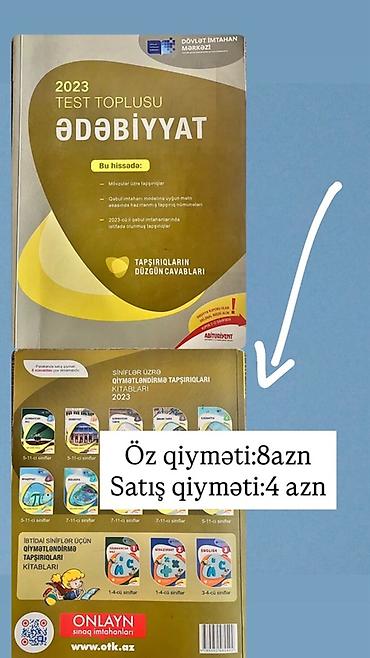 varli ata kasib ata: Məhsul: Abituriyentlər üçün hazırlıq kitabları və test topluları — 2