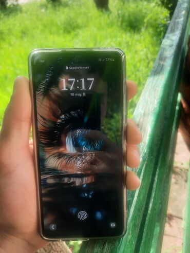 telefonlar poco: Samsung Galaxy A52, 128 GB, rəng - Çəhrayı, Sensor, Barmaq izi, İki sim kartlı