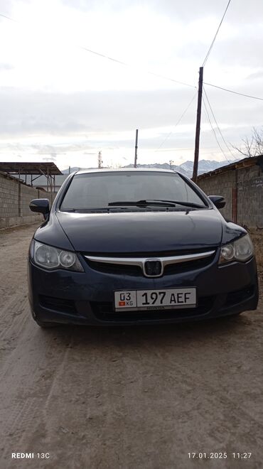 honda салон: Honda Civic: 2007 г., 1.8 л, Механика, Бензин, Седан