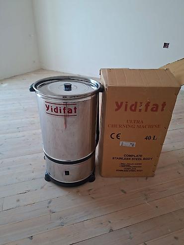 bergamo et ceken: Yidifat Ultra Churning Machine – 40 L NEHRƏ - Tutum: 40 litr - — 2