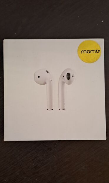 Qulaqcıqlar: İşlənmiş Simsiz (Bluetooth) Qulaqcıqlar, Apple, rəng - Ağ