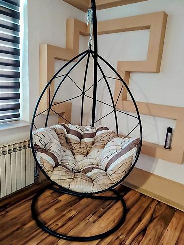 Jastuci: Jastuk za ljuljasku Nov model jaje precnika 120cm Ranforse 100%pamuk — 3