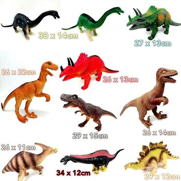 Igračke: Cena 730 din Veliki Dinosaurusi od specijalne čvrste gume Svi znamo — 1