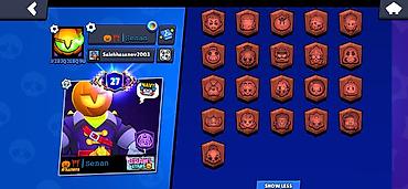 ses kartlari: Brawl Stars hesabı - Trophy Road: 43,200 kubok - Profil: ad “Senan” — 3