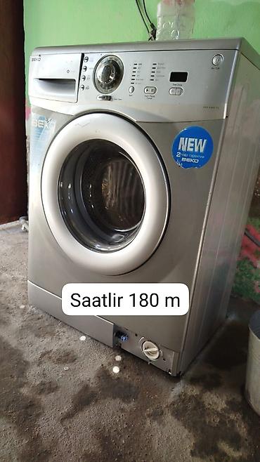 kondisionerlər lg: Paltaryuyan maşınlar – Beko və LG, ön yükləməli - Beko gümüşü rəng: A — 6