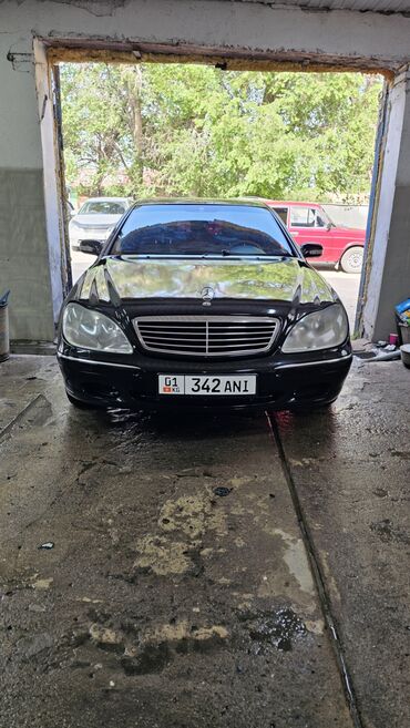 универсал авто: Mercedes-Benz S-Class: 2002 г., 4.3 л, Автомат, Бензин, Седан