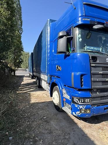 прицеп фото: Тягач, Scania, Тентованный — 2