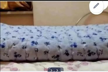 ortopedik yastıq: Əla yundan sırınmış Yorğanlar satılır. 1 nəfərlik — 2