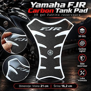 multimedija za bmw e46: Yamaha FJR 3D Carbon Tank Pad - 2866 Yamaha FJR 3D Carbon Tank Pad – — 1