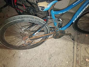 velosiped teker: Velosipedin ramasi ideal vəziyyətdədir bidene sep,qabaq-arxa skorsu — 1