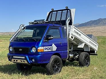 низкий кабина: Мини-грузовик Hyundai Porter (кабина над двигателем) с самосвальной — 8