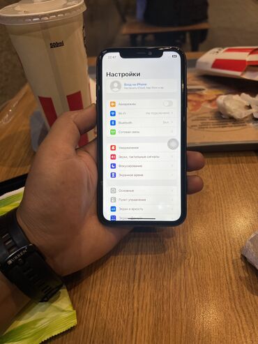 iphone телефон бу: IPhone 11, Колдонулган, 64 ГБ, Кара, Коргоочу айнек, Каптама, 100 %
