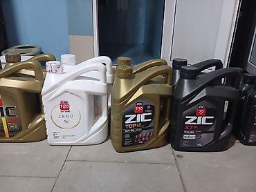 Mühərrik yağları: ZICShell, Ravenol, Megun, Alpine, Liqui Moly, Magnum, Maximum, 10/40 — 9