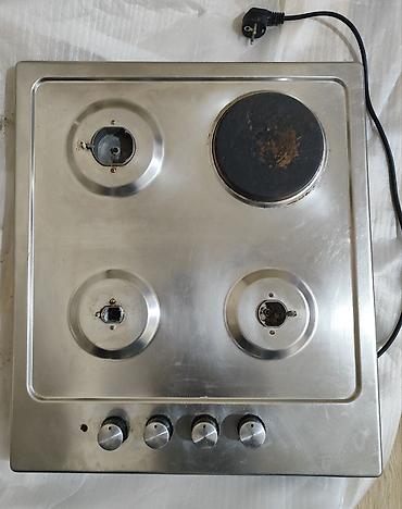 corək sobası: Qarışıq sobası Quraşdırılan, 4 gözlü, İşlənmiş — 1