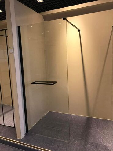 Duş kabinaları, arakəsmələr: Yeni Üstü açıq kabina, Künc üçün, Ödənişli çatdırılma — 11