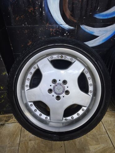 Disk təkərlər: Mercedes Monoblock- M paket diskler R18 qabag 215/45arxa 235/45 — 4