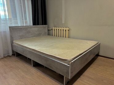 туркмен текстиль бишкек: Двуспальная кровать с матрасом - Размер спального места