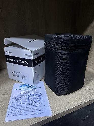 sigma 35mm: Sigma 24–70mm f/2.8 EX DG HSM для Canon EF Продаю объектив Sigma — 5
